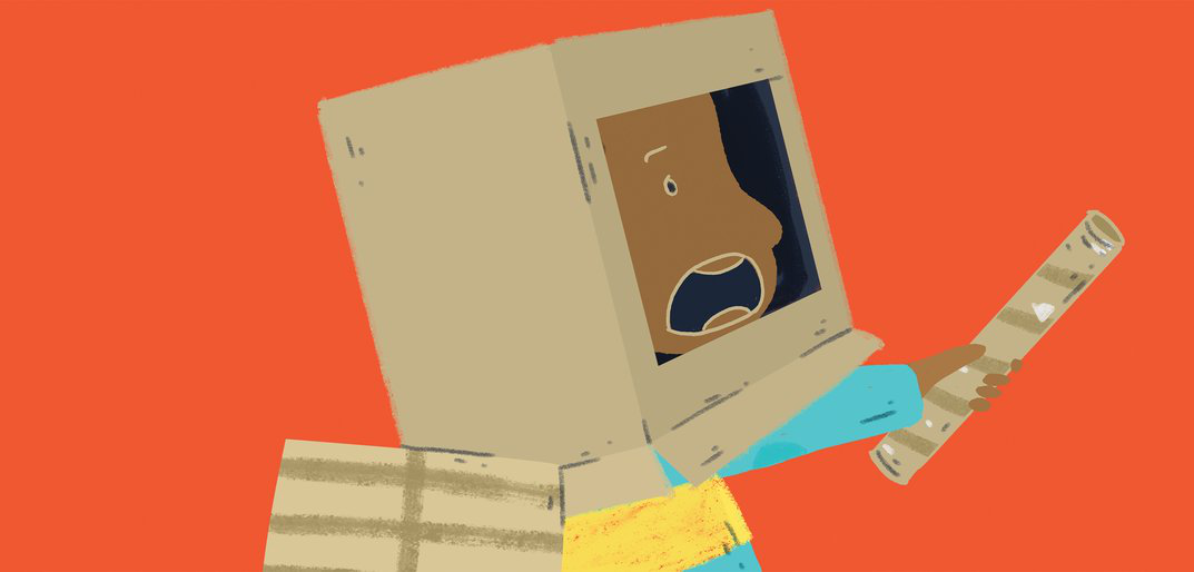 There's an alien in my house!